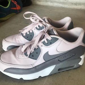 Pale pink nike air max